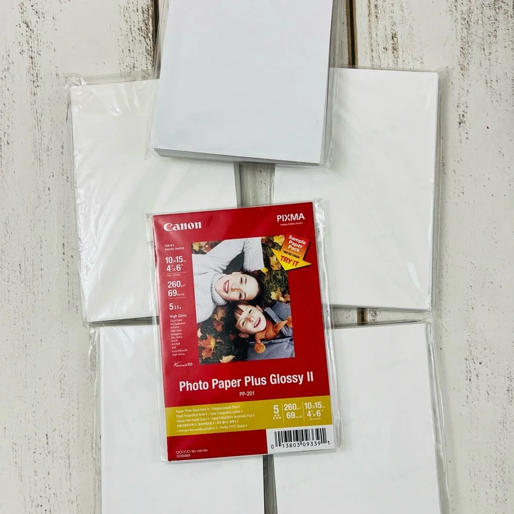 Canon Pixma Photo Paper Plus Glossy Bundle 4x6